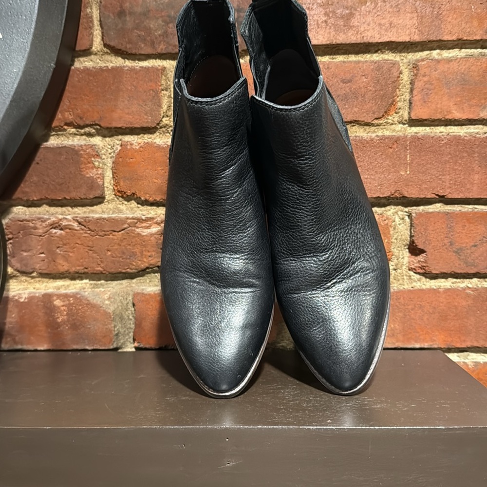 Lucky Brand Black Ankle Booties with Classic Design - Picture 5 of 5